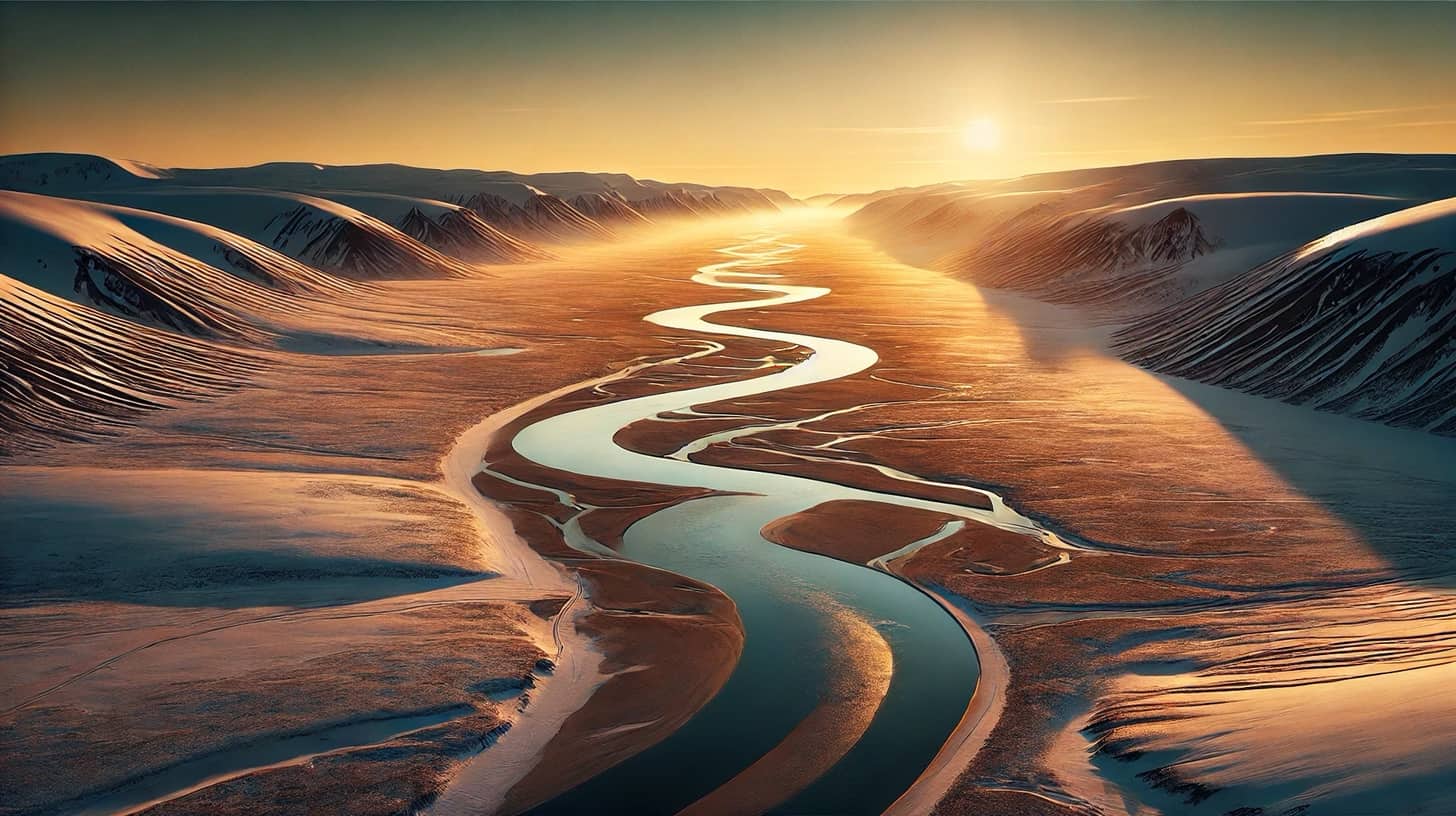 Όψη του ποταμού Mornas, στο White Veil