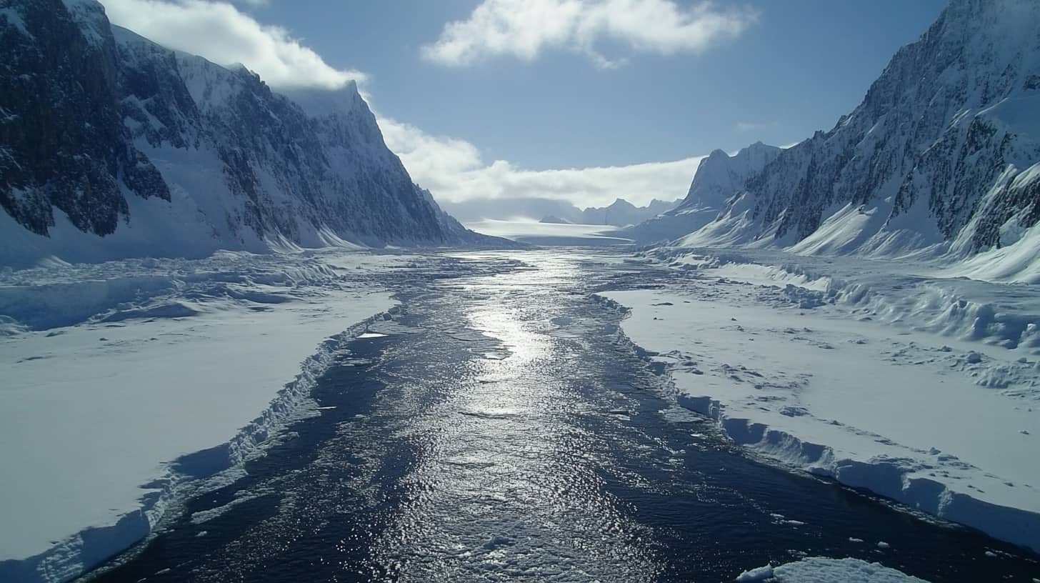 Ο ποταμός Great Andas, στο Kraal - White Veil