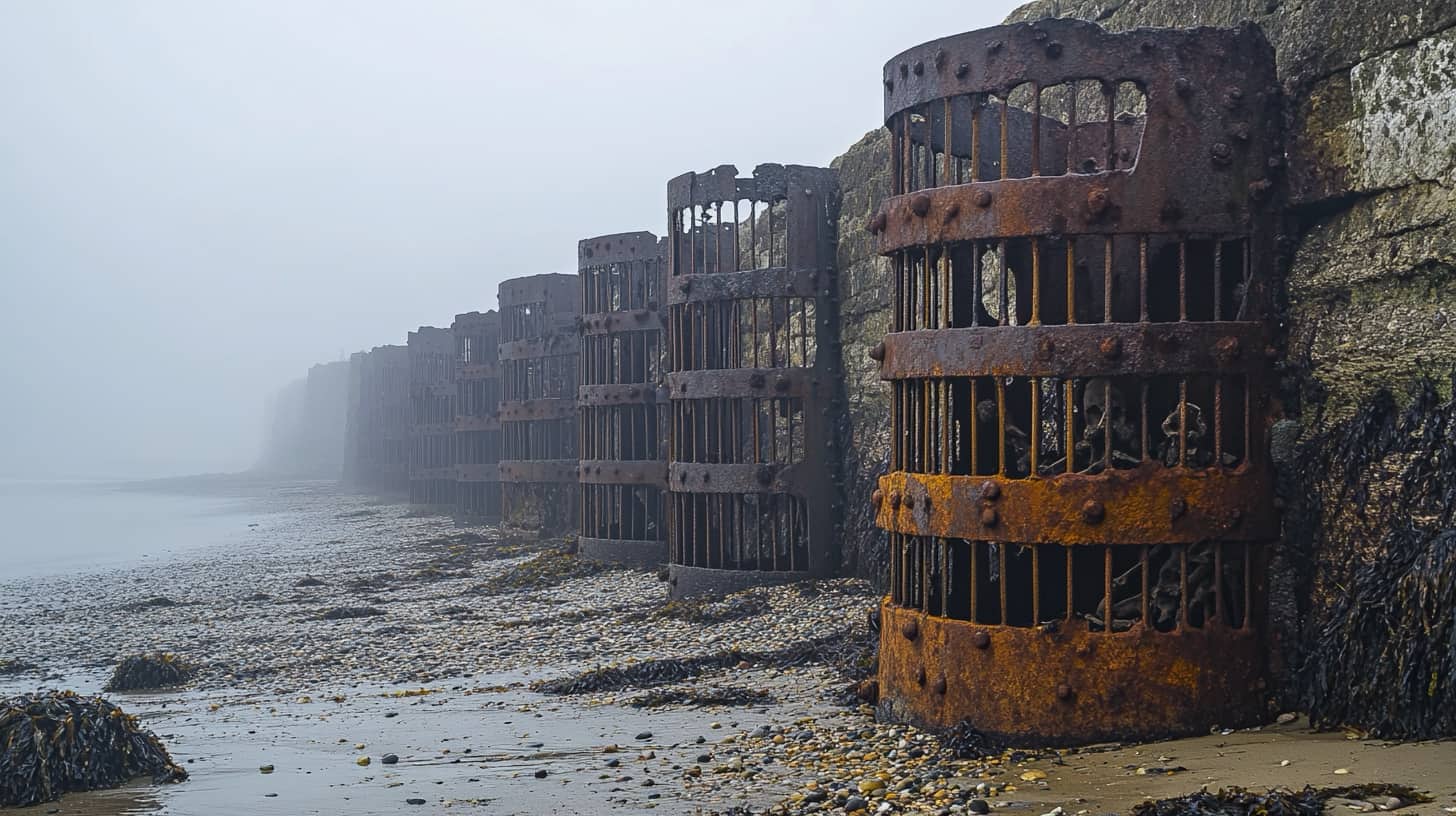 O όρμος Skull Bay, στο Skeleton Island